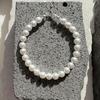 KIETIMOOR White Pearl Bracelet 6mm (Silver925) White Pearl Bracelet Silver