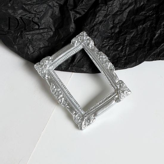 Vintage Mini Photo Frame Baroque Picture Retro Small Tiny Style DIY Accessories for Jewelry Mobile Phone Cases Refrigerator Magnets Craft Sturdy Resin