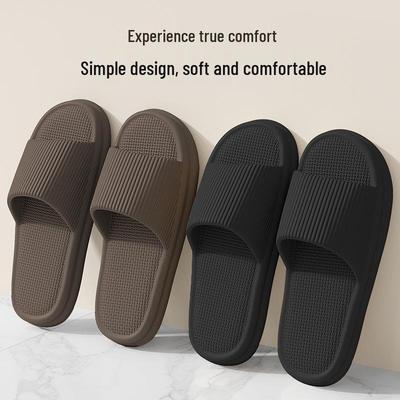 Plus Size Anti-Slip Summer Bathroom Slippers for Women and Men