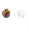 Nordic Graffiti And Ceramic Elephant Statue Figurine Collection for Tabletop Bar Home Decorations