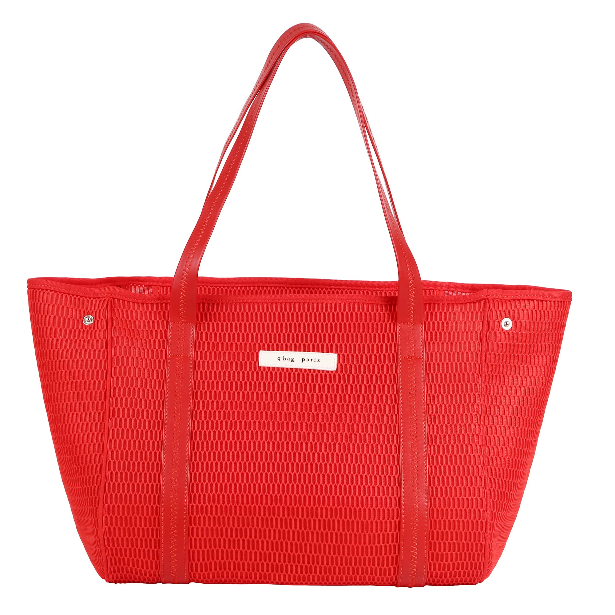 

Сумка-тоут Nest M на молнии, большой вместимости, большая, легкая, моющаяся, повседневная, для бизнеса, для поездок на работу, в школу, формат A4, для компьютера, стильная, непрозрачная, на молнии [qbag]