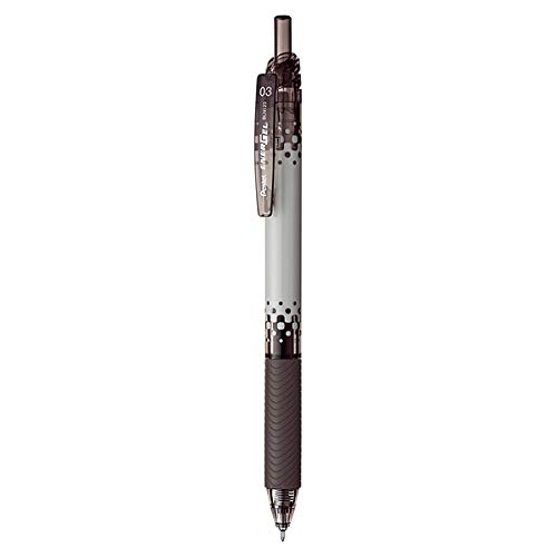 PENTEL EnerGel S Gel Ink Pen 0.3mm Cat Pattern Tonkinese Barrel BLN123C6-A, Black Ink