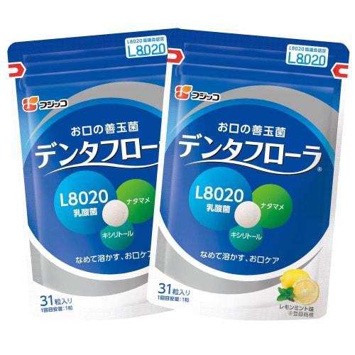 

Fujicco Dentaflora (31 tablets/approximately 1 month supply) 2-pack [Oral Care Supplement Tablets for Sticky Mouth]