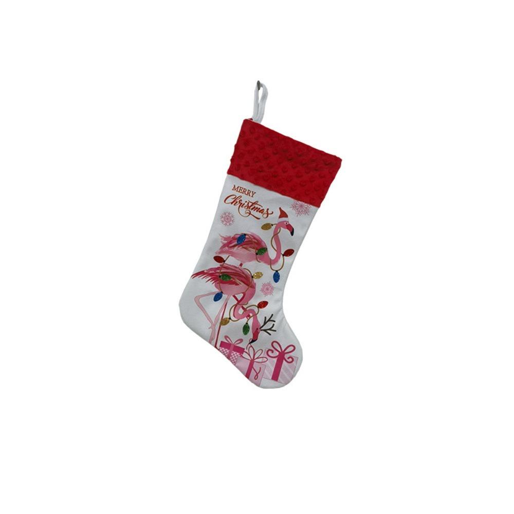 Printing Personalized Christmas Stocking Tropical Christmas Tree Pendant  Gift Bag