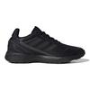 Adidas Neo Nebula Ted Non-Slip Shock Absorbing Wear-Resistant Low-Top Running Shoes Kids Running Shoes Black EH2543