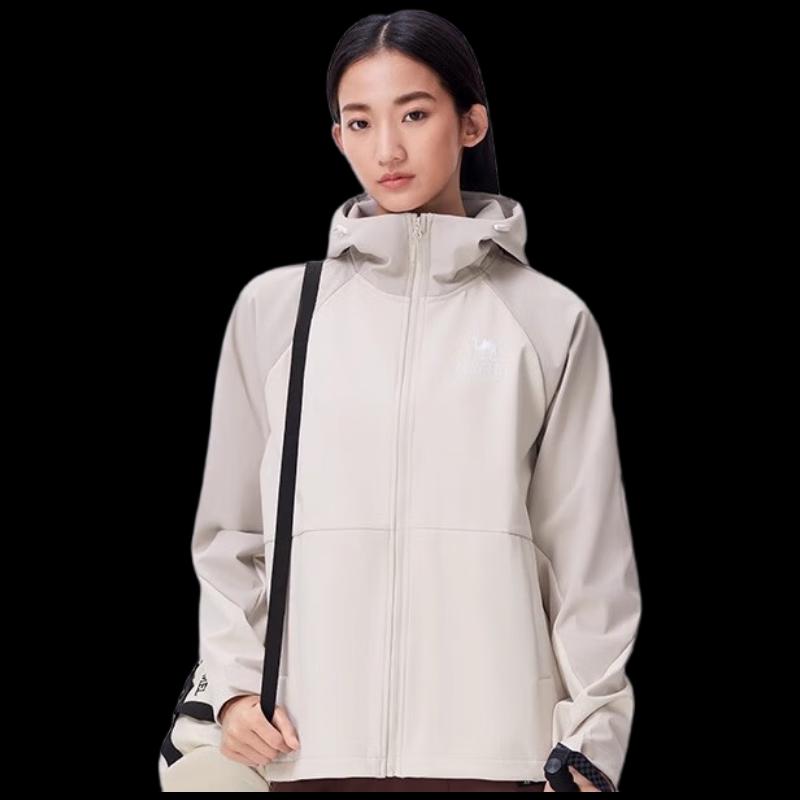 

Camel Unisex Hooded Softshell Jacket A34CA45657 2XL