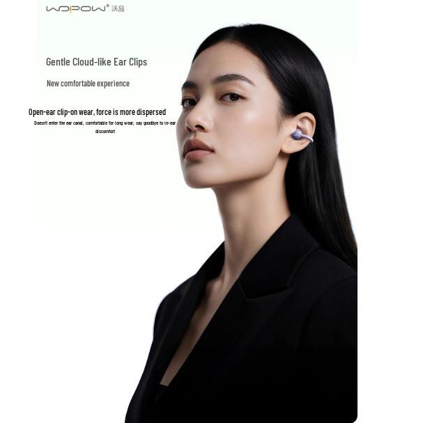 Wopin 6.0 Wireless Ear-Hook Sports Headphones with Noise Reduction