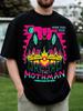 TALENT LOADING Mothman Halloween TShirt 100 Cotton Crew Neck Short Sleeve Street Style Loose Fit Knit Fabric