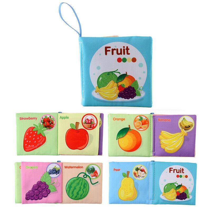 Enlighten Your Child's Mind With Soft Cloth Book English Animal Transportation