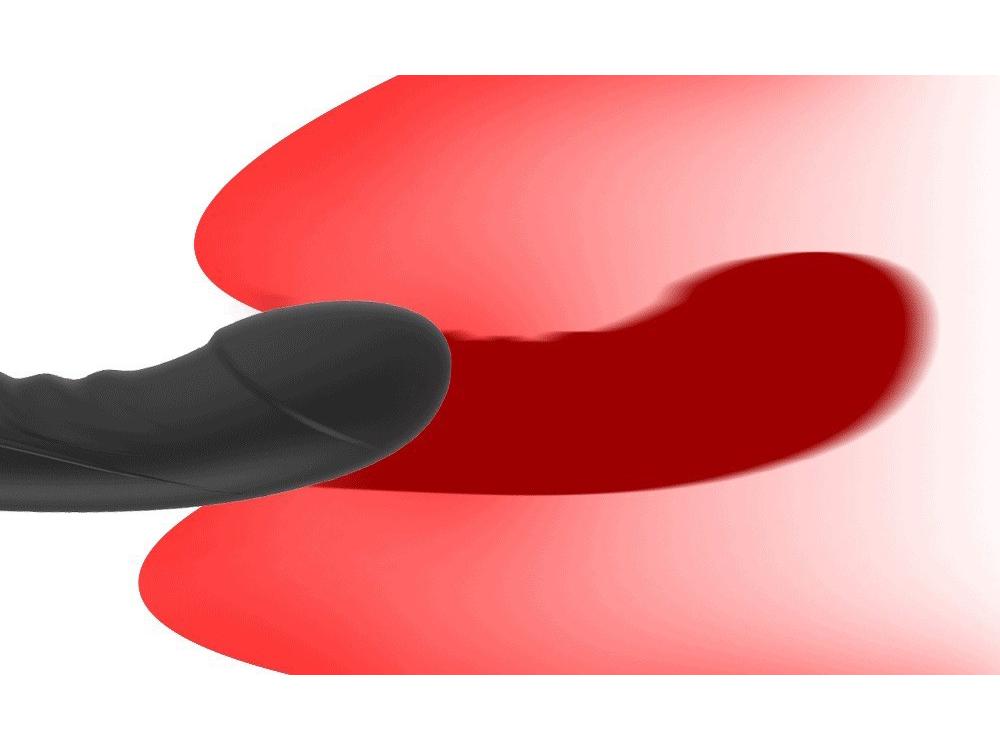 Doppelköpfiger vibrierender G-Punkt-Stab mit USB-Aufladung - Erotisches Erwachsenenspielzeug für Frauen.