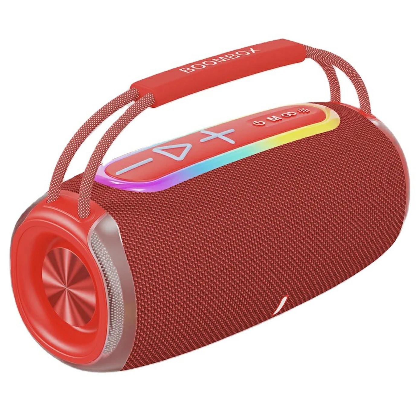 

S680 Портативная уличная домашняя Bluetooth-совместимая колонка Беспроводной музыкальный сабвуфер Поддержка TF/U-диска Red