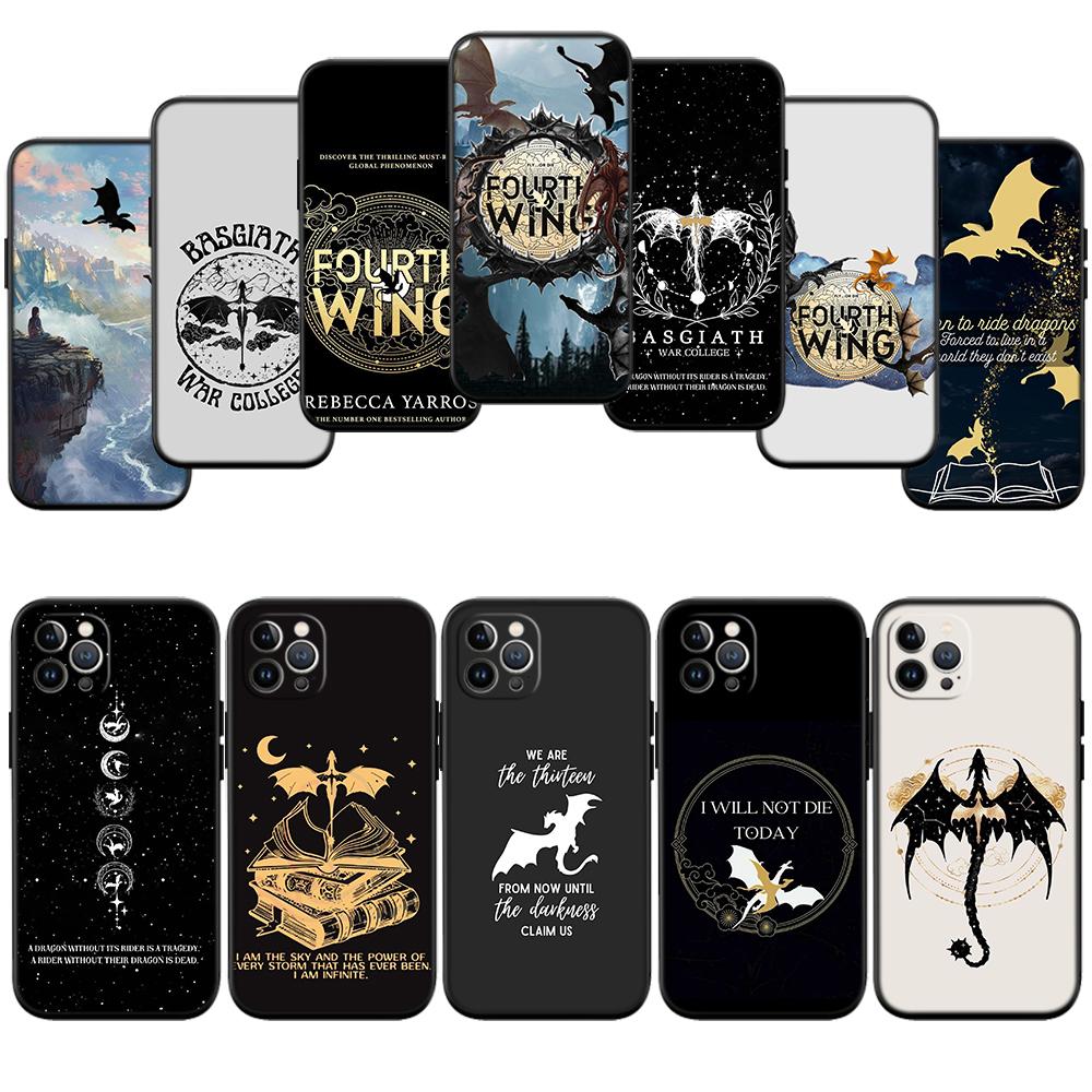 Fourth wing Phone Case for Samsung Galaxy A11 A12 A13 A15 A52S A53 A55 A56 A70 A71 A72 A73 F06 F16 F56 S10 Plus S10e