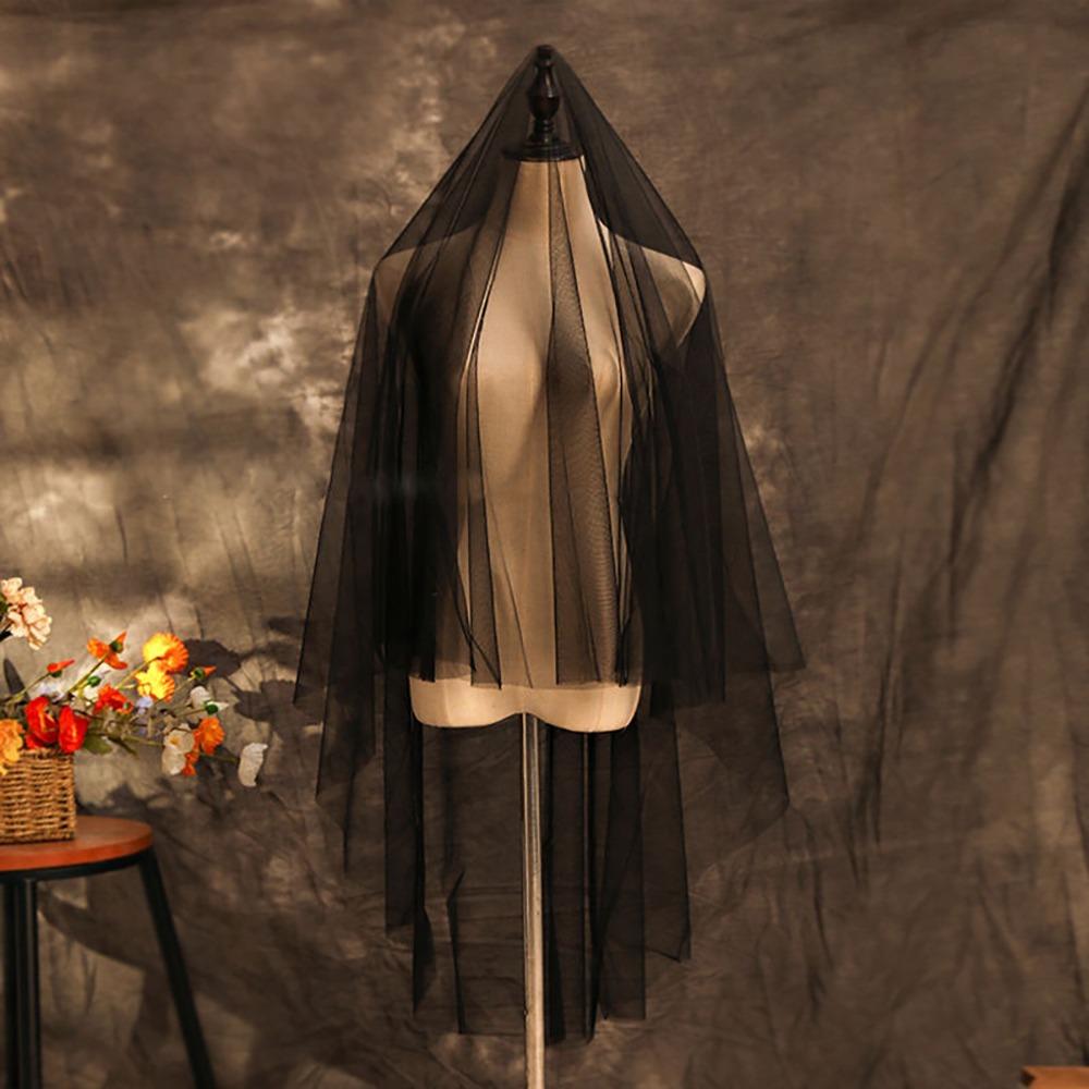 Single Layer Wedding Veil White Photo Veil New Wedding Accessories
