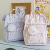 Schoolbag Printed Backpack Female Students Large Capacity High Value Niche School Bag Junior High School Student High School Student Leisure Going