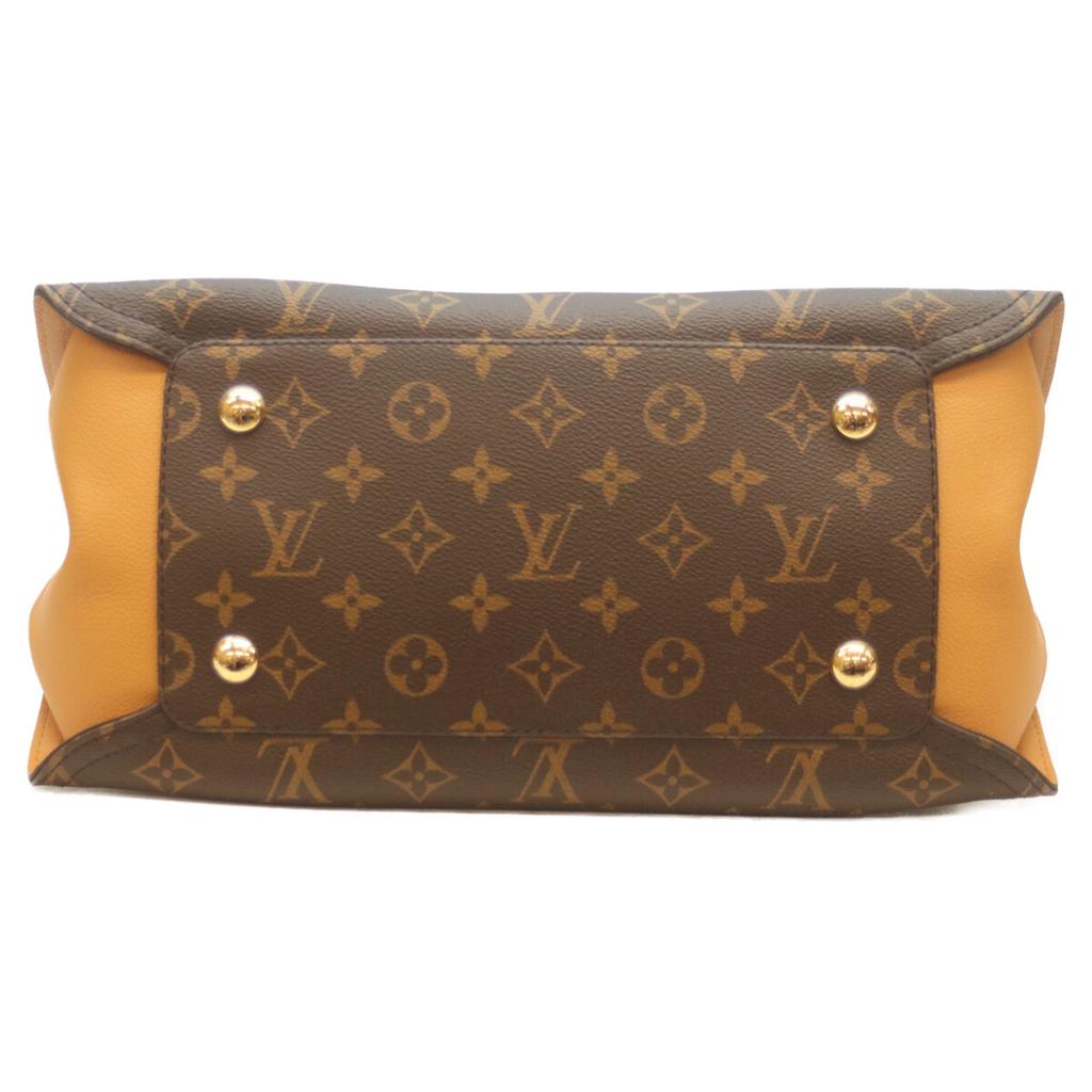 Louis Vuitton 2016 M41621 Monogram Gaia One Shoulder Shoulder Bag BrownUsed