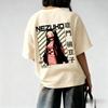 Demon Slayer Nezuko Kamado Anime T Shirt Women Unisex Short Sleeve Tee Summer Trendy Y2k Graphic Print Casual Streetwear Top Unisex