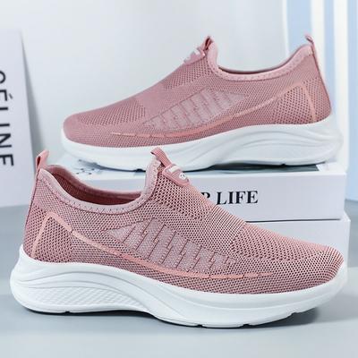 Summer Breathable Women's Casual Shoes Lightweight Comfortable Non Slip Soft Sole Sports Shoes