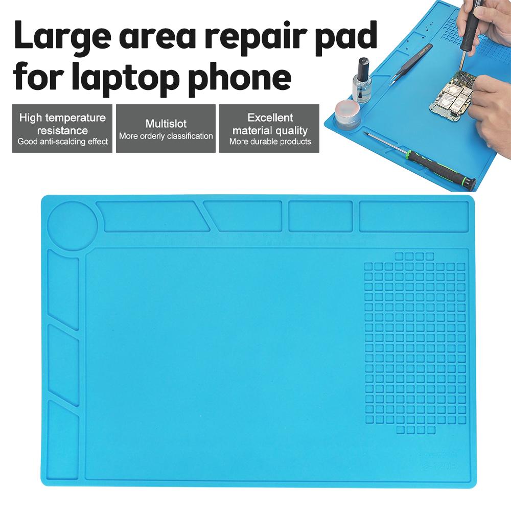 Heat Insulation Working Mat Heat-resistant BGA Soldering Station Repair Insulation Pad Insulator Pad Maintenance Platform