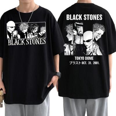 Nana Anime Graficzny T-shirt z Nadrukiem na Plecach Miłośnik Mangi Otaku Odzież Zespół Muzyczny Odzież Anime T-shirt z Zespołem Manga Trapnest Bawełniane Koszulki