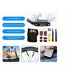 Complete 16-in-1 Bike Repair Kit with Tire Levers, Hex Wrench & More - Stainless Steel Tools for Road & Mountain Bikes