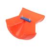Piglet Feeder Bowl Red Wall Mounted Plastic Pig Feed Trough Non Toxic Material for Farm Piglets and Hog Barns
