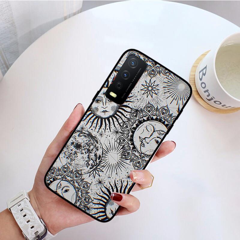 Magic Sun Moon Witches Moon Tarot Phone Case For VIVO Y31 Y21 Y70 Y21S Y20 Y72 1907 Y12 Y11S Y53S Y33S Y55 Y76 Y51 Y15S Y01