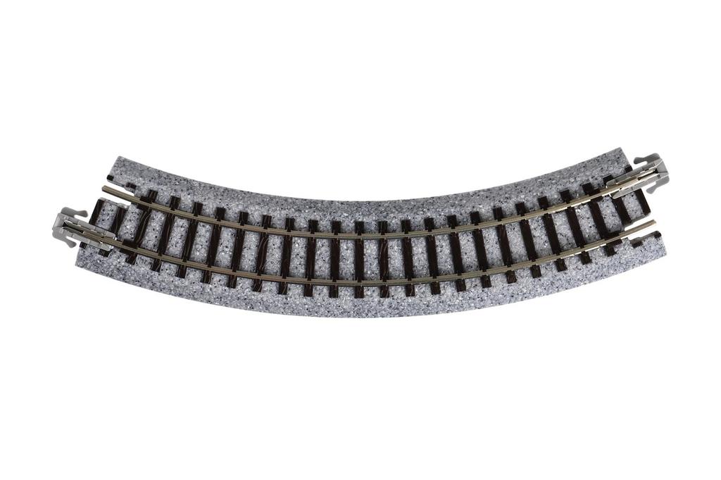 KATO N Gauge Unitrack Compact Curved Track Railway Model Supplies R150-45° (4 pieces) 20-174
