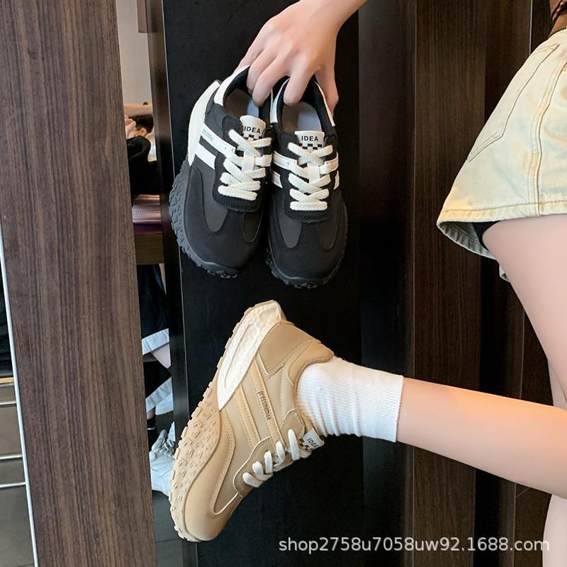 Dad shoes versatile retro small waist waffle Forrest Gump shoes women's 2025 spring new popular sports training women's shoes
