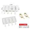 Thick material Silicone Ice Cream Mold Makers DIY Dessert Molds Moulds Tray With Popsicle