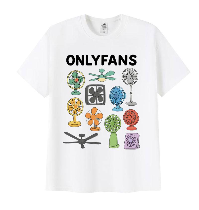 Vtipné OnlyFans Meme Tričko Pánské Dámské Humor O-Výstřih Oblečení Krátký Rukáv Trička Retro Móda Vysoce Kvalitní Bavlněné Tričko Topy