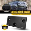 Suporte de Placa de Licença para Gancho de Reboque do Para-choque Dianteiro US para -2024 Ford Explorer