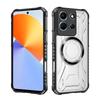 CD Magnetic Design Hard HD Clear Back Cover,For Infinix Note 30 5G/4G Rugger Armor Hard PC TPU Case