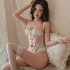 Sex underwear sexy perspective mesh female temptation passion suspender one-piece free home pajamas