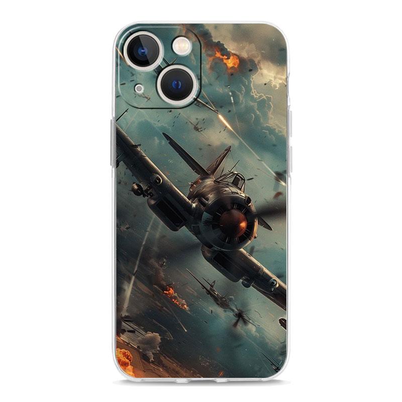 Phone Case For iPhone 17 Cases iPhone Air 16 15 12 13 14 Pro Max 7 8 Plus 16Pro iPhone11 Cover Aircraft Airplane cool