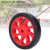 2Pcs Air Compressor Wheels Replacement 6in Rubber with 12mm Dia Hole Universal Parts Accessories