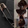 2PCS Bun Pins for Hair Stylish, U Pins for Hair Stylish, Hair Pins for Secure Hair Styling, Set of Two Hair Accessories for Women, Durable and Reus