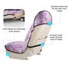 Universal Car Seat Towel Cover: Front Seat Protector for Gym, Workout, All Seasons