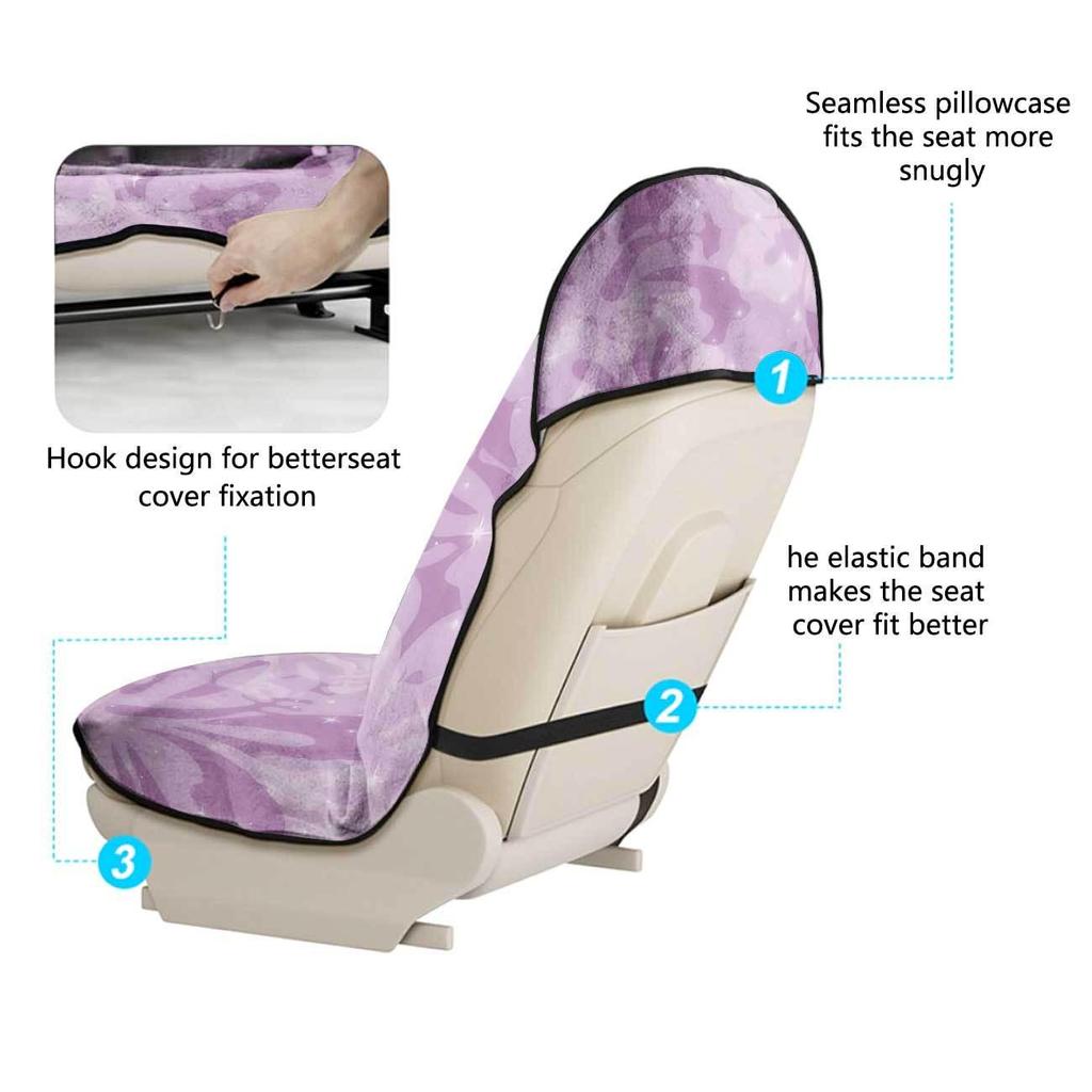 Universal Car Seat Towel Cover: Front Seat Protector for Gym, Workout, All Seasons