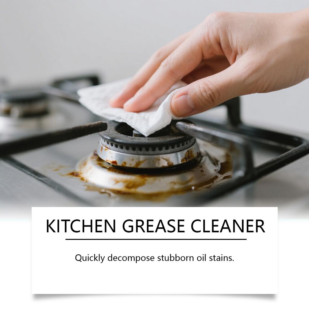 Kitchen Grease Cleaner, Stove Grease Cleaner, Range Hood Cleaning Spray237ml