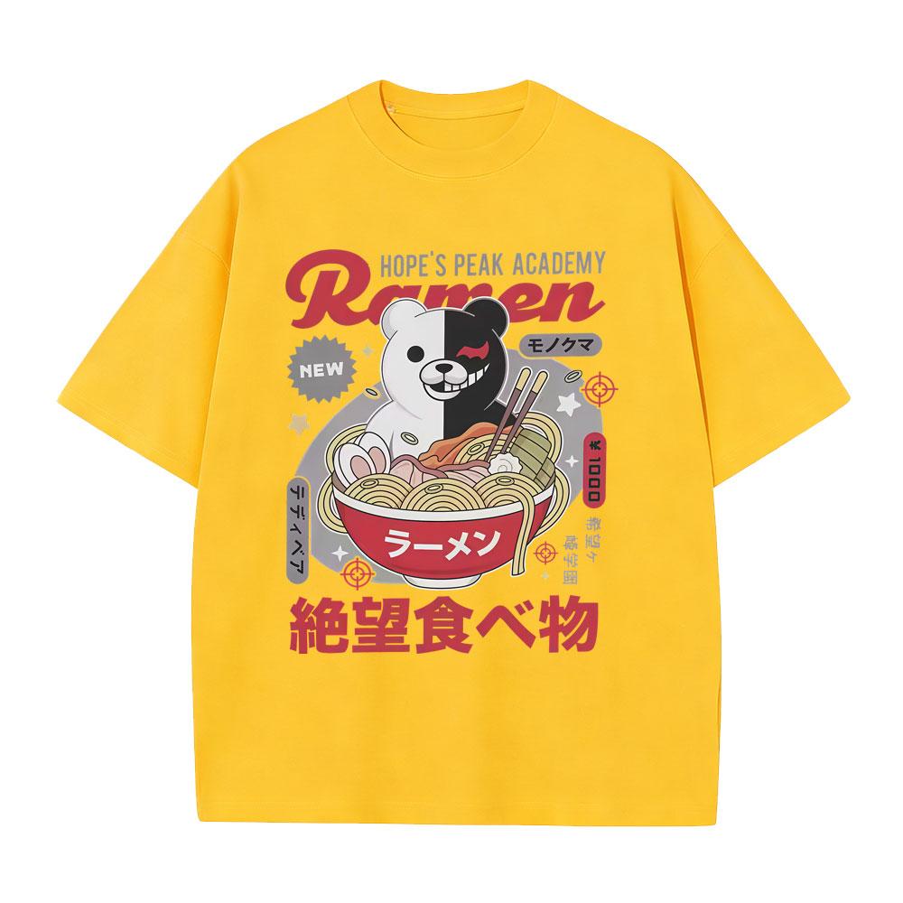 Anime Hopes Peaks Academy Danganronpa Eat RaUnisex Graphic Tshirt Unisex Women Funny Vintage Japanese Style T Shirts Cotton Tshirts