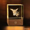 Starry Sky Cube Crystal Night Light: Creative Bedside Atmosphere Lamp