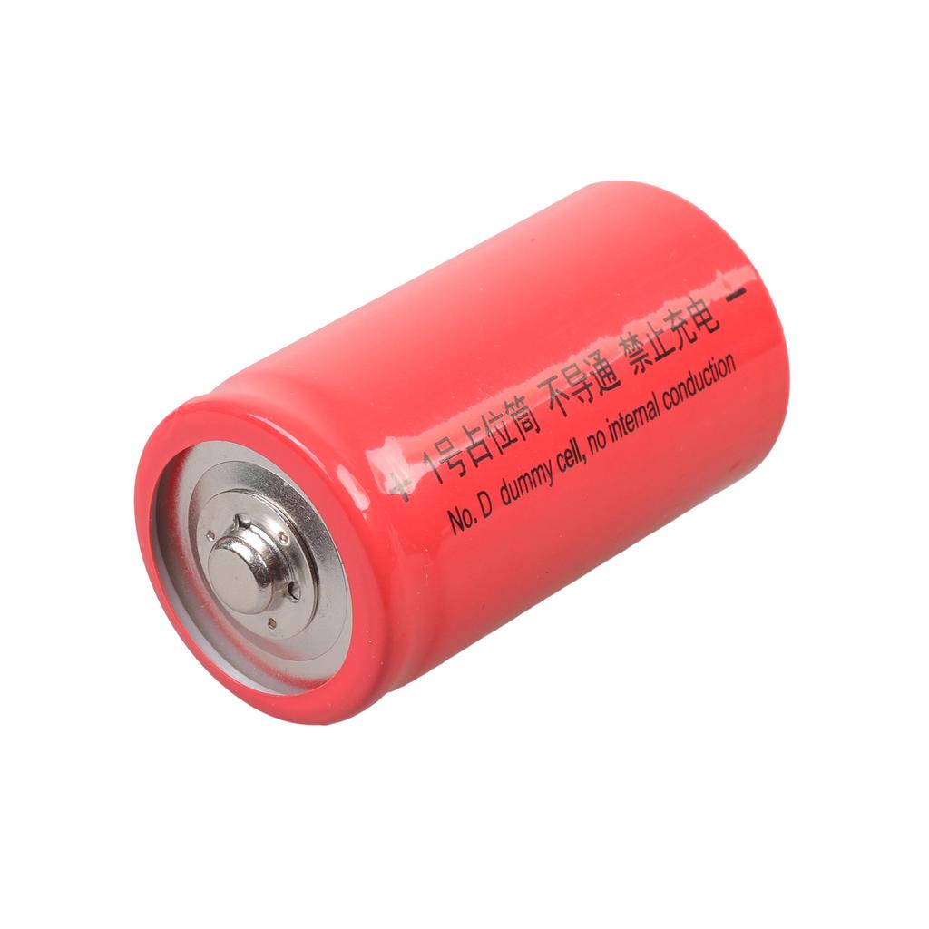 LR20 D Size Battery Placeholder Conductor Fake Dummy Battery Conductor Shell Case for External Power Adapter