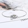 100 %925 Sterling Silver Fashion Luxury Shine Cz Zircon Ladies Bracelet Jewelry For Women Wedding Gift Never Fade