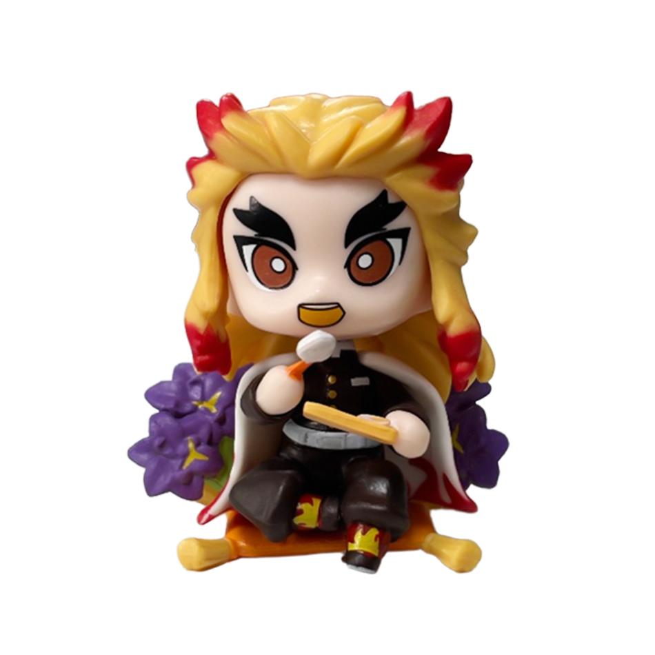 Demon Slayer Tanjiro Kamado Nezuko anime çizgi film figürü kör kutu yaratıcı kişiselleştirilmiş heykel model süs eşyası sürpriz hediye kutusu