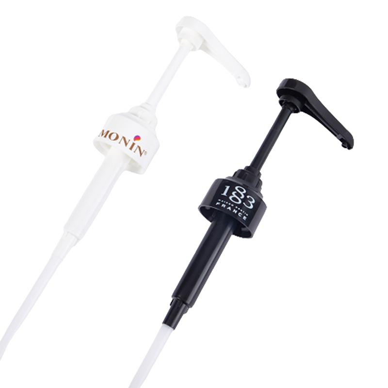 Kaffeespender Siruppumpe Schwarzer Flüssigkeitsspender für Sirup 10Ml Saftflaschenspenderpumpe