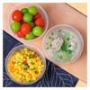 Disposable Plastic Round Bowls with Lids