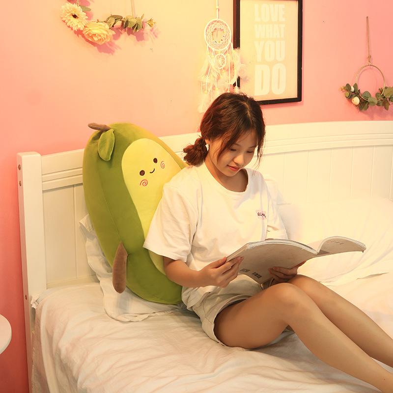 Avocado Plush Toys Lunch Break Long Pillow Large Size Doll Sleeping Pillow Rag Doll Doll Gift