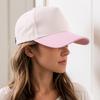 Fashion Color Blocked Peaked Cap Lightweight Adjustable Baseball Cap Korean Style Breathable Sunscreen Sun Hat Ladies