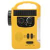 Radio Solar de Manivela AM FM SW Radio de Emergencia con Linterna LED Luz de Lectura Reproductor de MP3 para