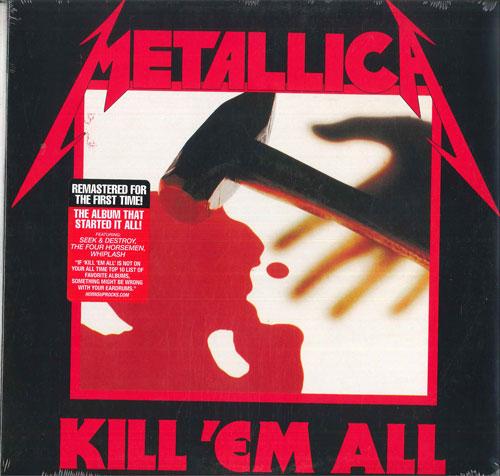 LP Record METALLICA - Kill 'Em All BLCKND003R1 Blackened 2016 US Rock